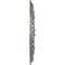 Ekena Millwork Jackson Ceiling Medallion (Fits Canopies up to 13 1/2"), Hand-Painted Silver, 32 3/4"OD x 2 1/2"P CM32JASLS - alternate 2